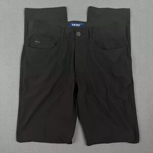 Swing Control Golf Pants Mens Size 34x34 Black Cloud Strait Leg Stretch